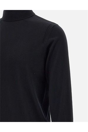 Black wool turtleneck PAOLO PECORA | A003F0019000